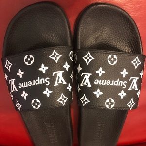 Kenneth Cole Reaction Louis Vuitton Slides Size 10